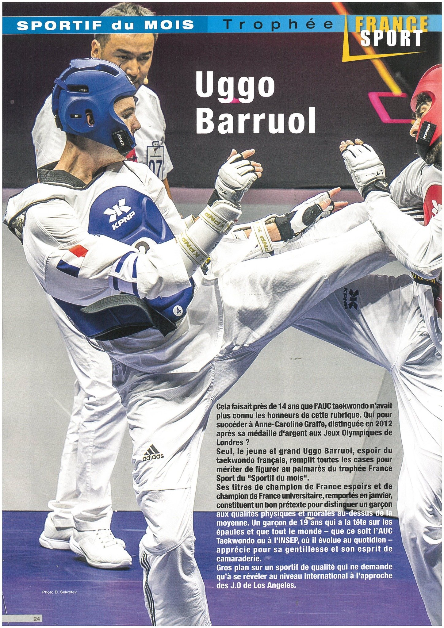 A LIRE DANS LE NOUVEAU SPORT SANTÉ